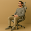 Grey Without Foot Rest