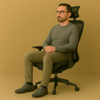 Black Without Foot Rest